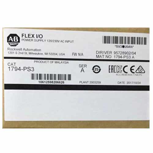 1794-PS3  原装美国AB罗克韦尔PLC模块质保一年顺丰包邮FlexLogix