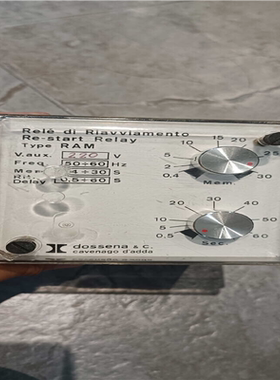 议~DOSSENA＆C 意大利继电器RAM 30/60，成色