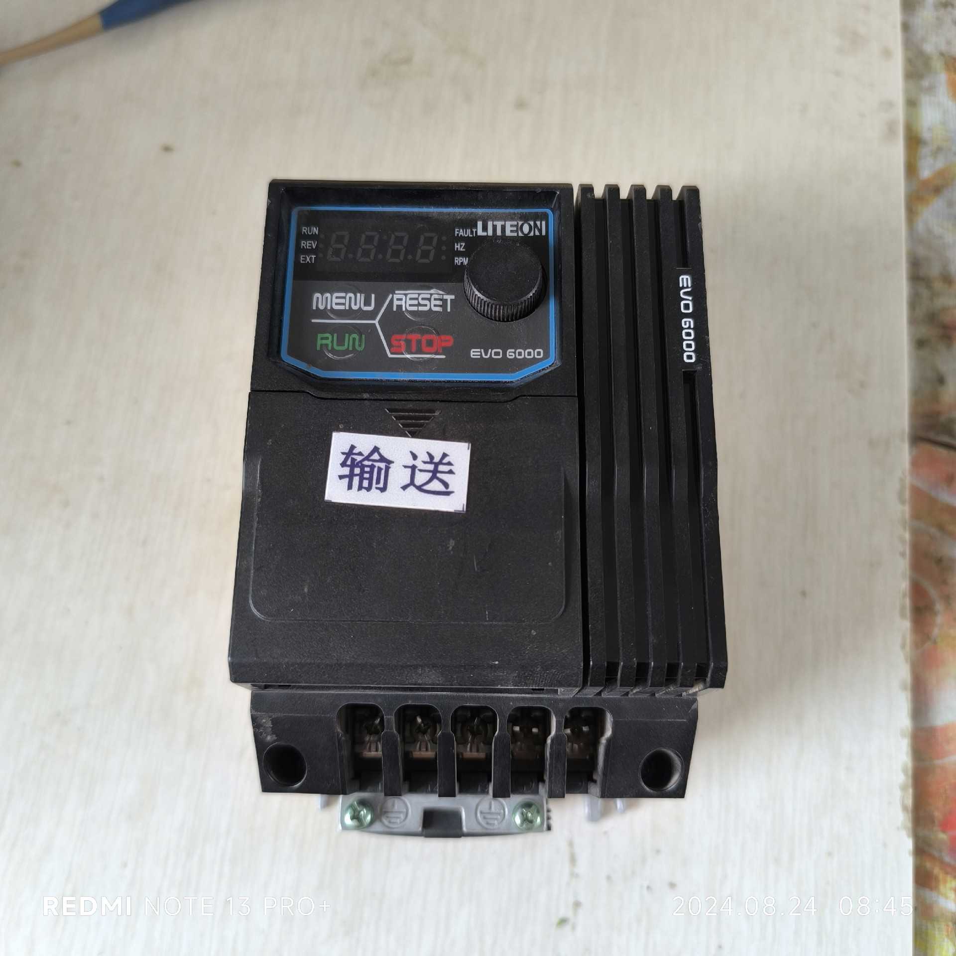 议~台湾光宝变频器，型号EVO600043S2D2E20F