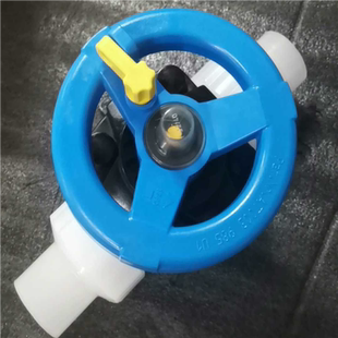 超纯PVDF 实物图 agru鲁手动隔膜阀 已经 崽崽配件