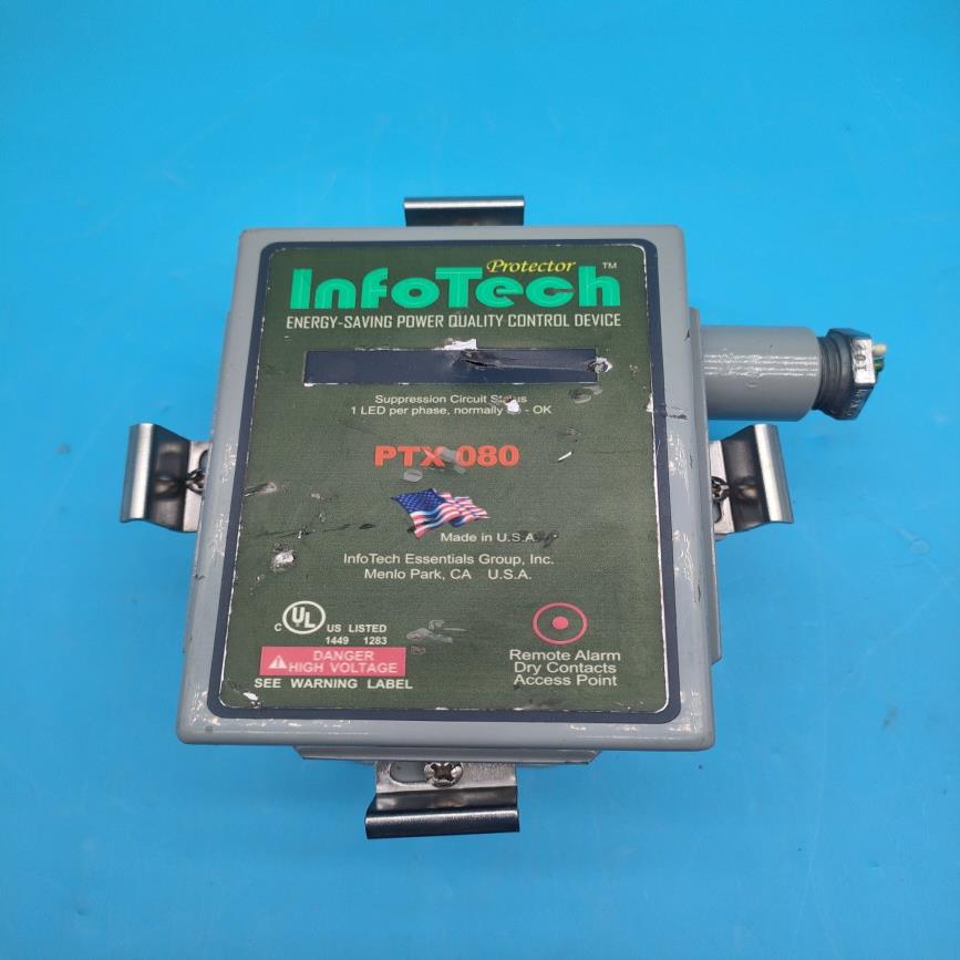 美国infotech瞬态电压浪涌抑制器EMI滤波器PTX 080-3Y201一手拆机