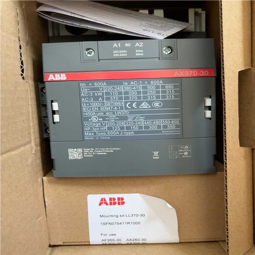 ABB  AX370-30-11-80交流接触器AC220V~询价