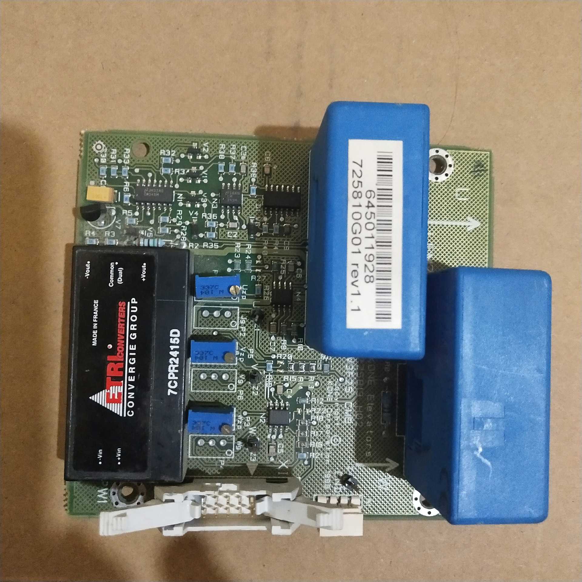 通力V3F25变频器A3板 KM725810G01 ，（耶耶电子）