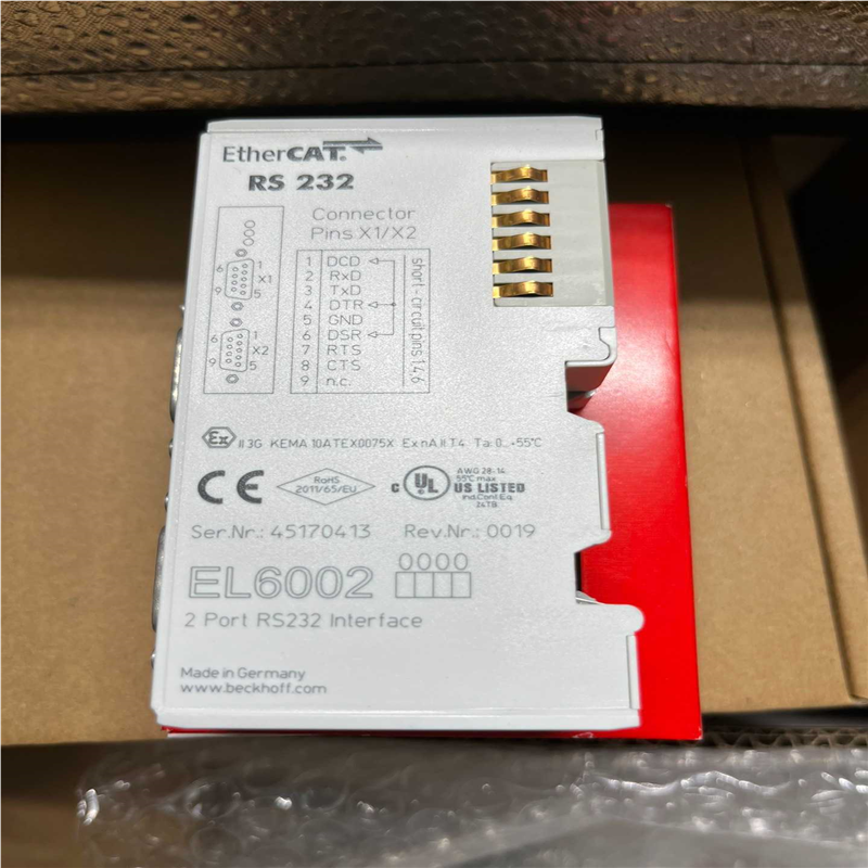 倍福模块 EL6002 可以直接拍无瑕疵（憨憨电子）