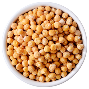 新鲜脱皮豌豆粒干货五谷杂粮去皮黄豌豆仁重庆豌豆糕小面杂面配料