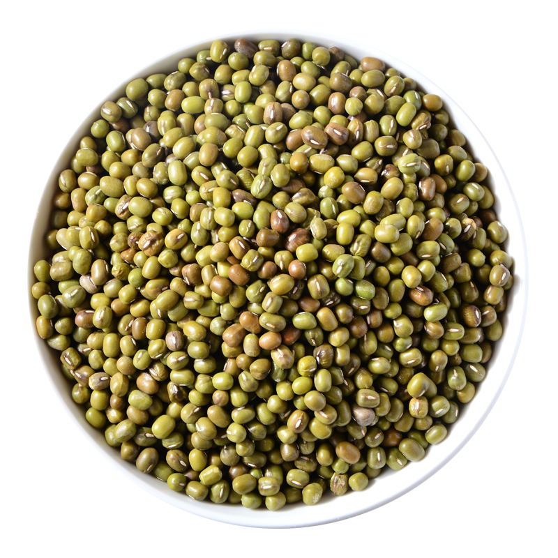 新货熟绿豆低温烘焙炒熟的五谷杂粮家商用打豆浆即食磨面粉糕泡水