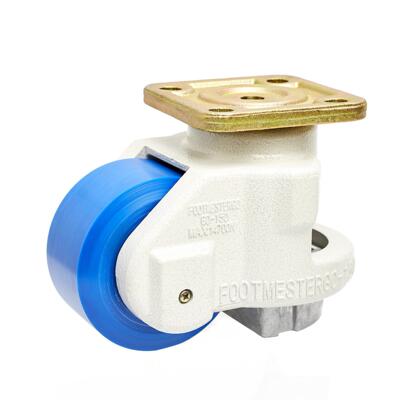 超重型脚轮GD-150F水平调节支撑型脚轮福马轮震刹车脚轮