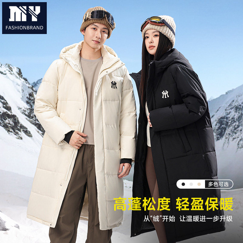 2025宽松工装潮牌男女情侣连帽外套户外御寒保暖潮流滑雪服时尚