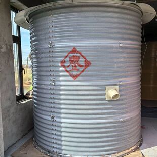 玉米专用大型粮仓饲料养殖镀锌板料塔散装猪舍麦种稻谷种储存仓