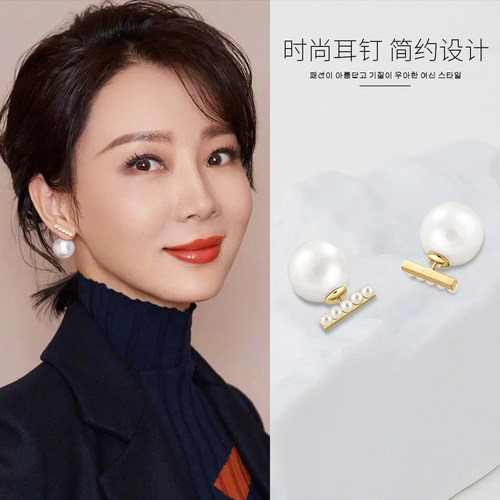 耳环9999纯银2025年新款潮