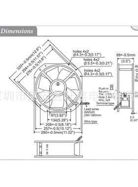 MTKM28GAN22-1WB湾0SINWAN280x28信0x80M铁扇叶铝合金轴流风M机