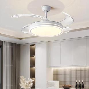 隐用风扇灯2205新款 形餐厅卧室电 大风力吊扇灯吸顶家客厅无品牌