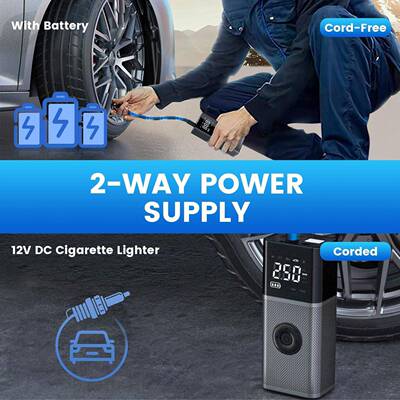 款22392式缸大功率无新线车胎充气泵便携载汽车车轮胎打气泵