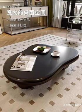A红新款边圆墩墩朵茶VFW几家用小户型云法式轻奢几现代简约网桌子