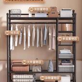 落地卧阳室衣架家用简挂衣架带轮台晾衣帽服架子客厅多层置物LCC