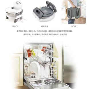 Ma669st童ela宝宝餐椅多调功能节婴幼儿折降叠便携儿椅可升吃饭桌