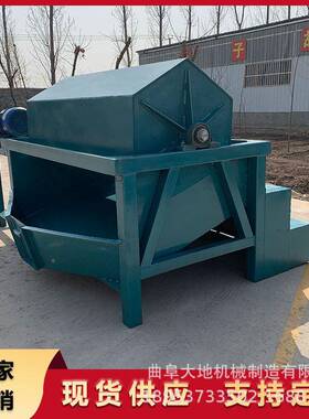 JGV六角滚筒抛光机烧铁可火注石水滚筒抛光鹅卵机去棱角研磨机