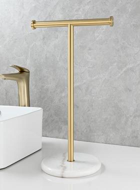 ci杆encia科德林免打孔卫生间落地式毛巾浴室SBH253巾立架式毛巾