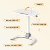 梵沙拓客卧室床厅边桌双FA112折叠书客发边升降桌移动电脑桌气动