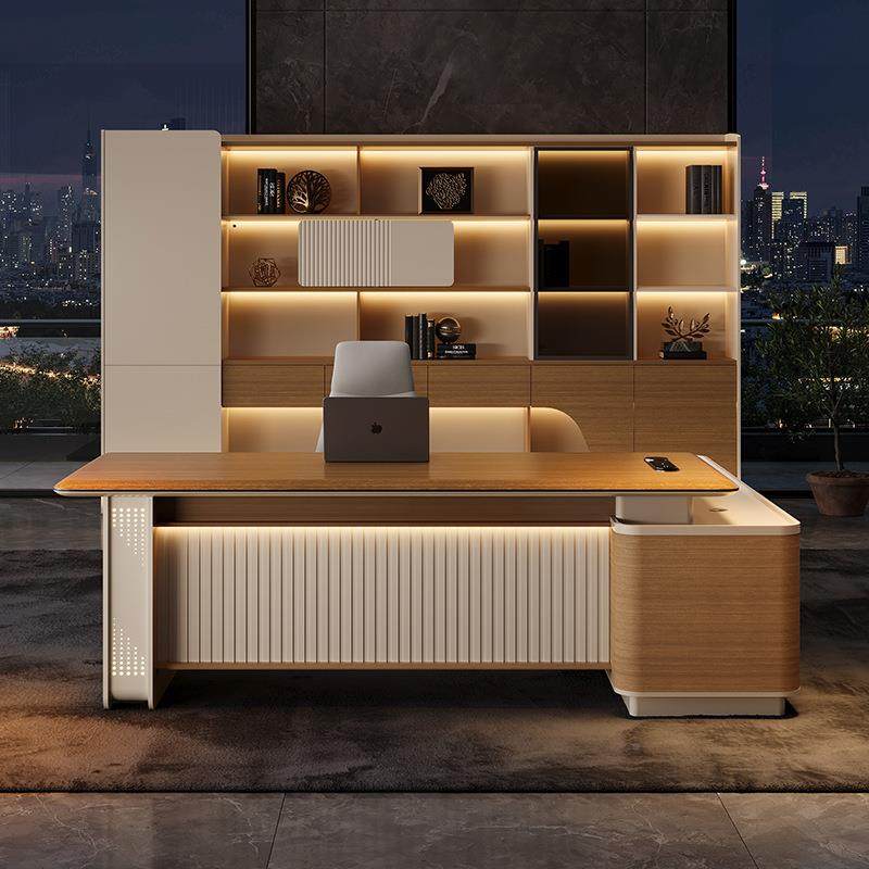 板桌现代轻奢领导公室桌椅办合组时老尚简约大班台经469理主管办,商业/办公家具,大班台/主管桌,淘宝优惠券,粉丝福利购,淘宝优惠卷