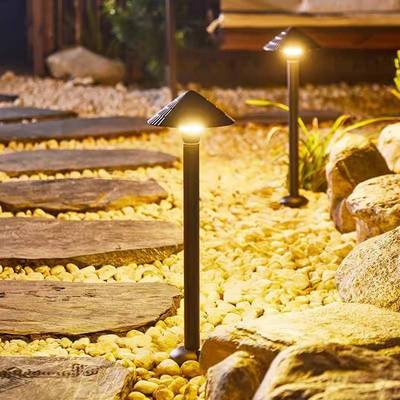 户外庭饰院花园雨伞草坪灯草地灯花家用别园氛围景观灯23573墅装