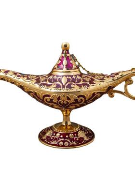 金属创意欧式阿拉丁神灯家居装饰品摆件生日礼品外贸