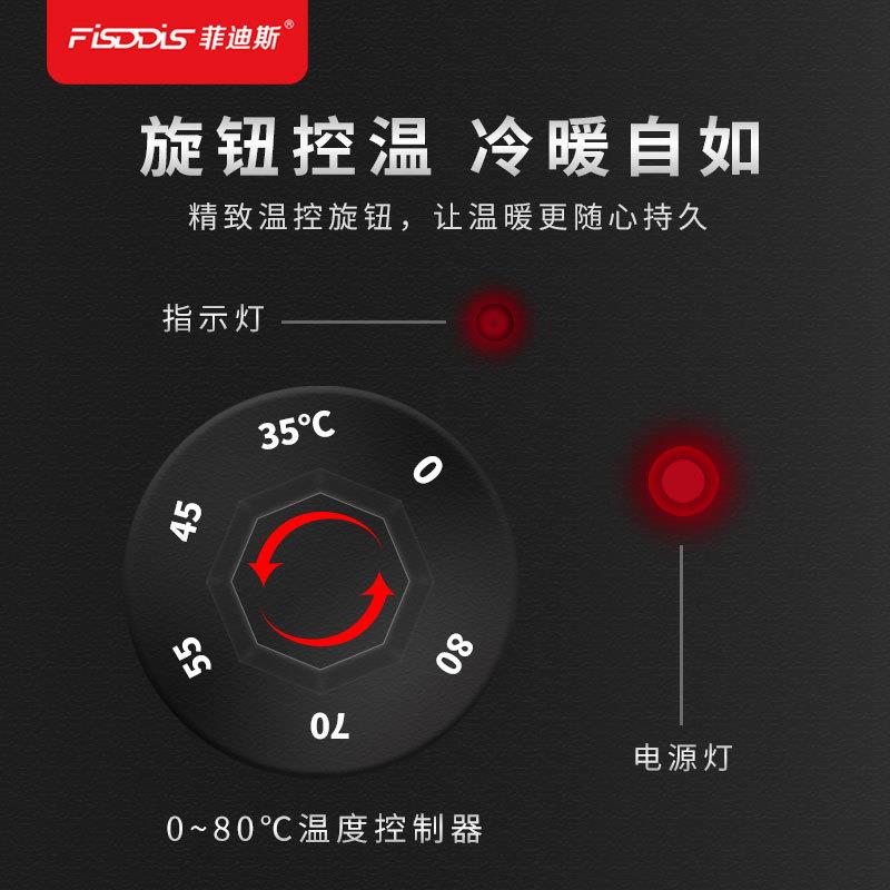 FIDIS菲迪斯10L电子暖汤煲电子炉锅自助餐电热黑汤炉保温汤锅