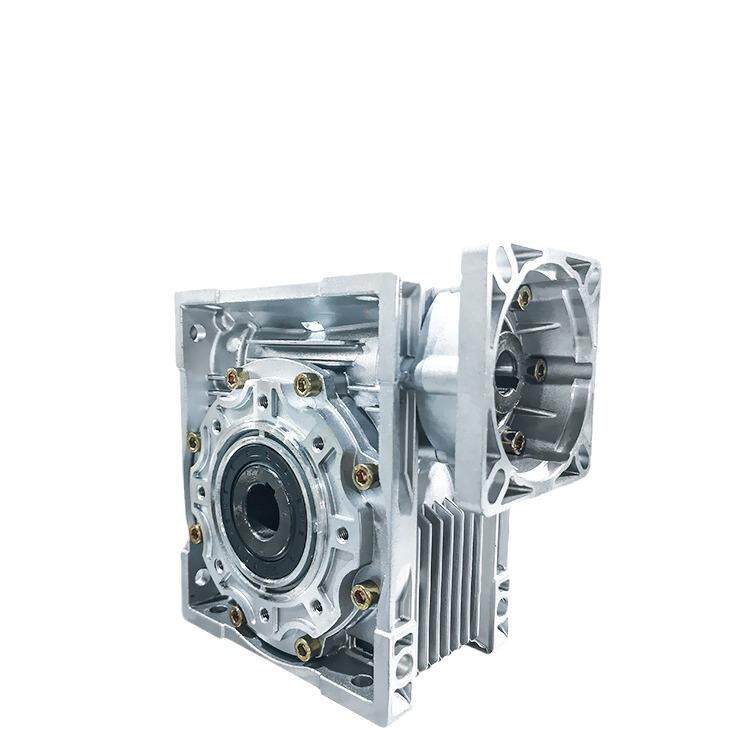 rv减速机蜗轮蜗杆小型NMRV减速器带电机立式伺服涡轮齿轮箱变速器