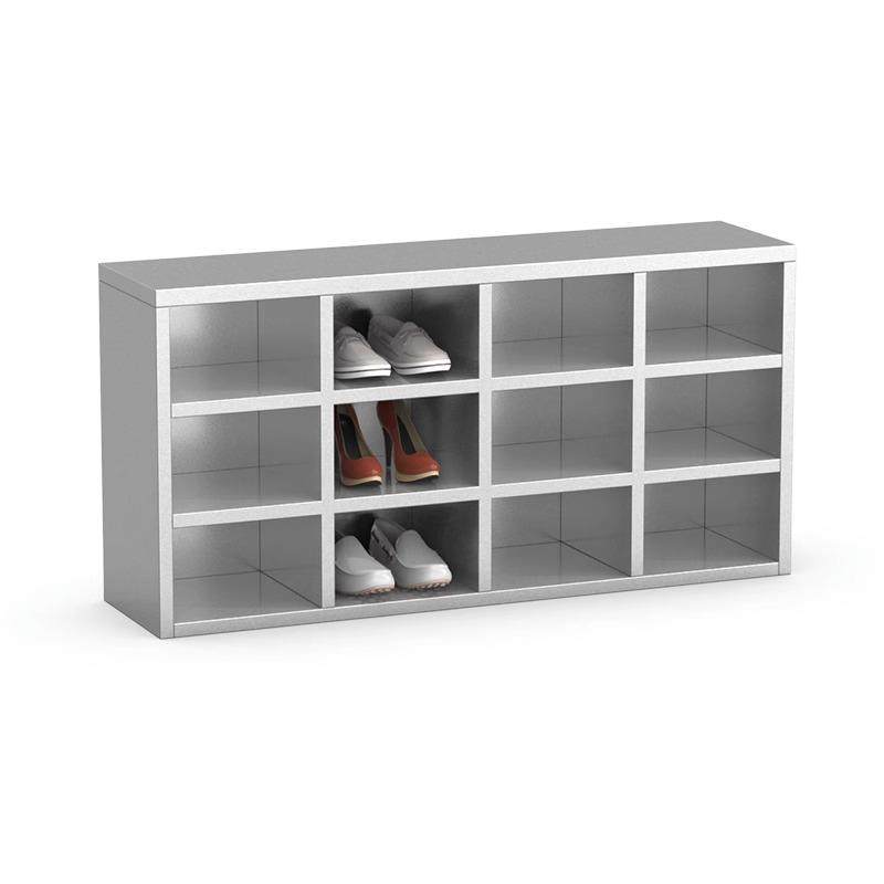 不锈钢鞋柜工厂无尘车间换鞋柜实验室单双面鞋凳更衣室带门换鞋凳,商业/办公家具,办公储物柜,淘宝优惠券,粉丝福利购,淘宝优惠卷