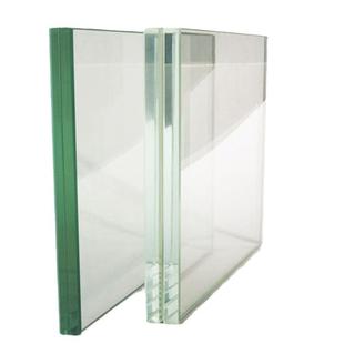 6+6透明钢化夹胶玻璃8+8等夹胶玻璃钢化安全防爆单双层玻璃加工