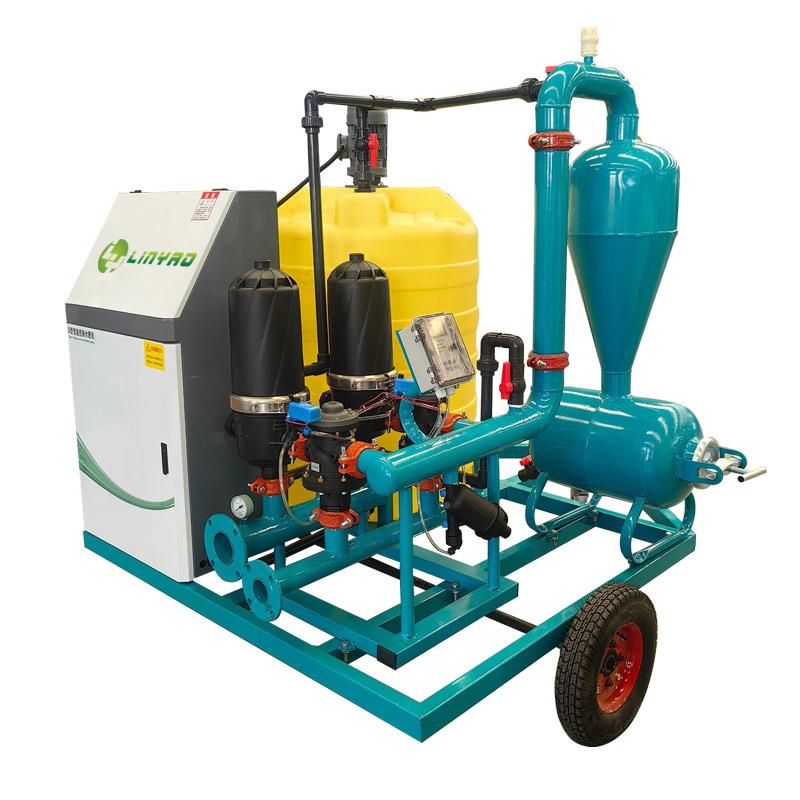 动肥移动MIB式移智能过滤水肥一体机农业智能动首部移式过滤施车