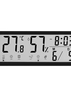 新款时钟摆件INS风简约多功能钟表客厅挂墙时钟YD112