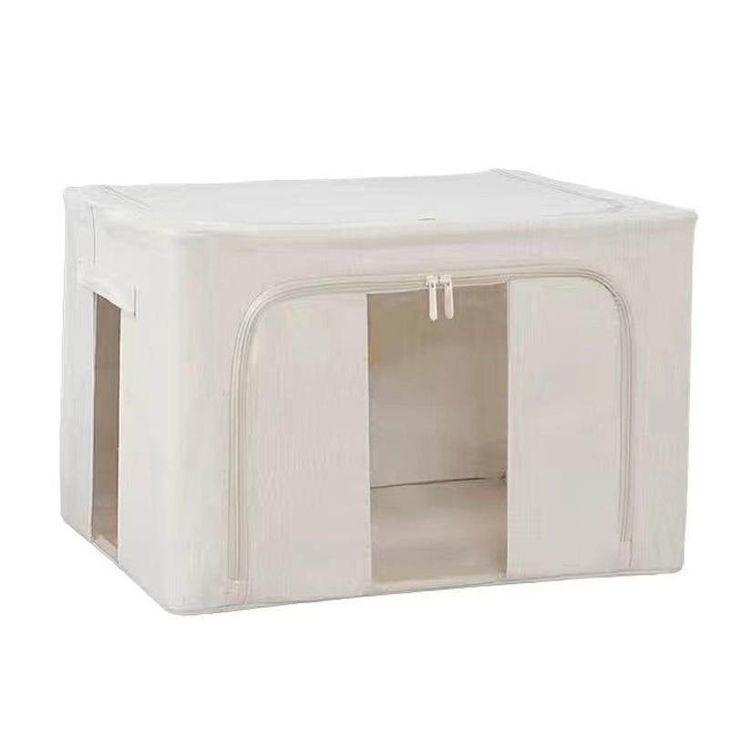 天山棉麻家用收纳箱布艺衣物整理盒折叠衣柜百纳箱防水防潮防霉,收纳整理,收纳箱,淘宝优惠券,粉丝福利购,淘宝优惠卷