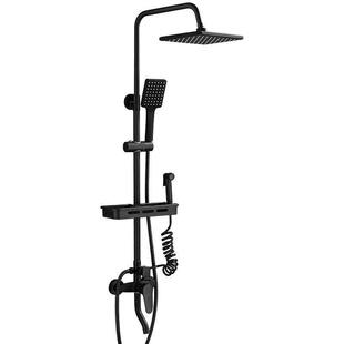 欧帝奴精铜增压卫生间喷头套装家用卫生间沐浴淋浴套装花洒通用