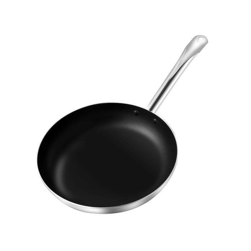 平底煎锅不粘锅烙饼煎蛋牛排家用燃气电磁炉商用复底无烟炒锅,厨房/烹饪用具,煎锅/平底锅,淘宝优惠券,粉丝福利购,淘宝优惠卷