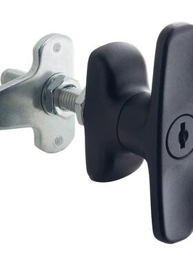 MS107-1-1黑色把手锁配电箱机柜门锁控制柜锁厂家直发