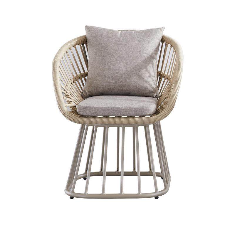 庭院休闲桌椅设计师款接待桌椅组合洽谈桌室外花园阳台露天藤椅,住宅家具,桌椅套件,淘宝优惠券,粉丝福利购,淘宝优惠卷