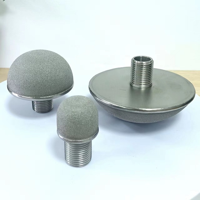 球型钛合金气头曝气器盘微米过滤