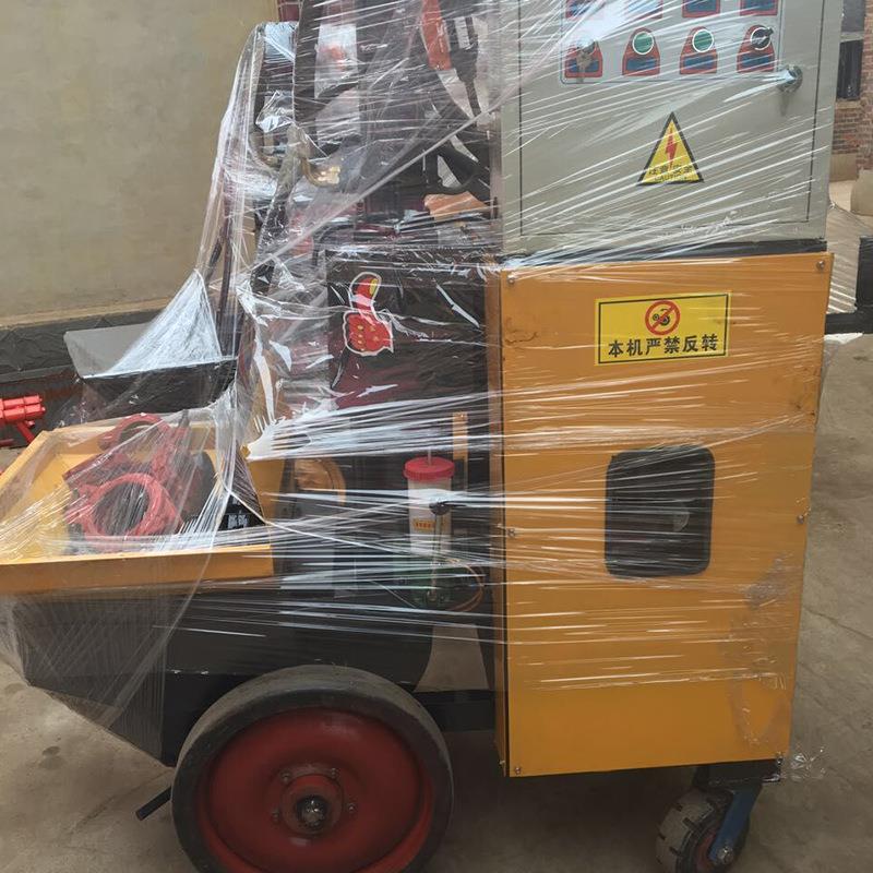 二次构垫造构柱泵上料细砂浆混石凝土输送泵585小型液压结层输送