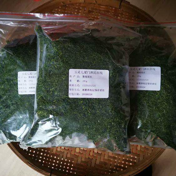 厦门特产丝状青海苔丝海苔条干货包薄饼春卷180g虎提浒苔2件包邮