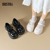 2026春季 新款 洛丽塔宽楦小皮鞋 大东玛丽珍女鞋 厚底增高显脚小单鞋