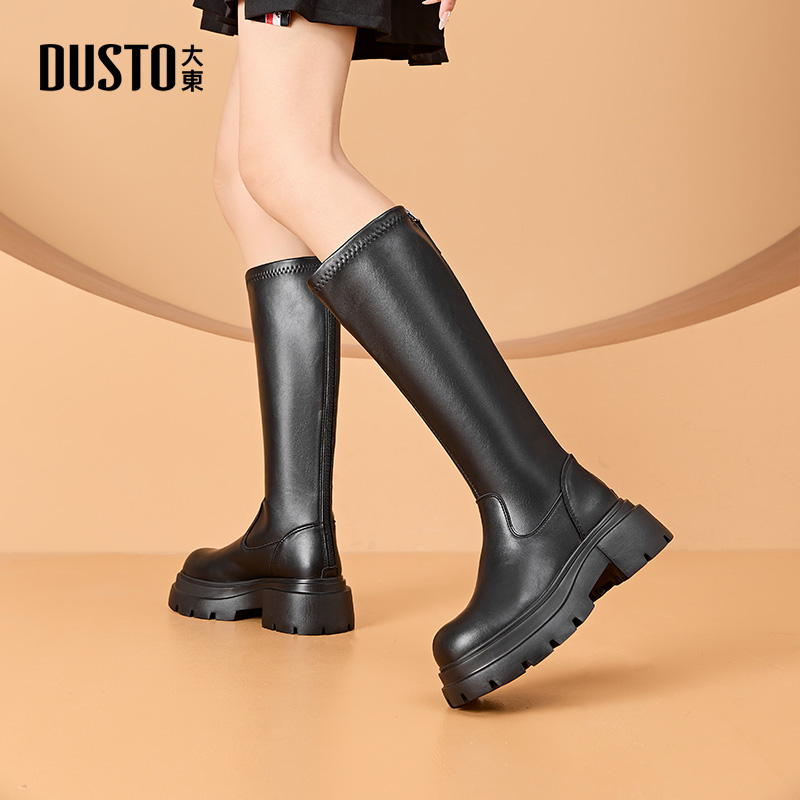 大东女靴长筒靴优雅骑士靴高筒靴