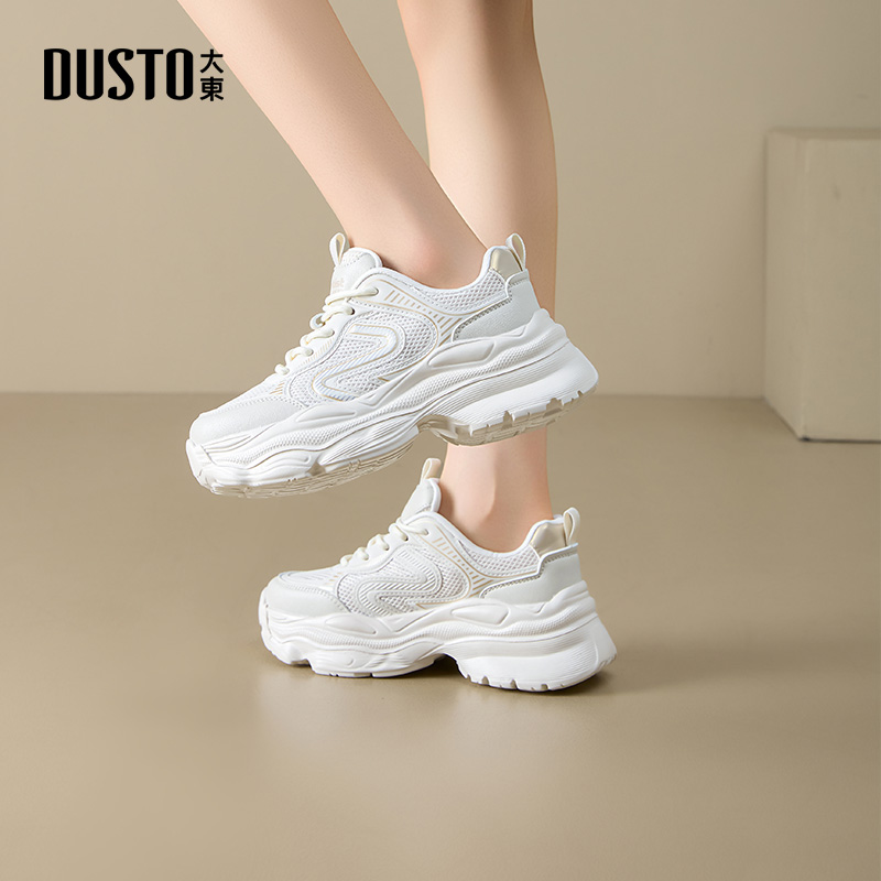 大东老爹鞋女鞋厚底休闲运动增高