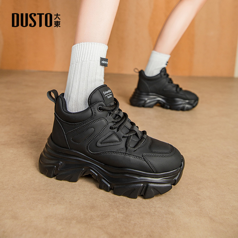 大东冬季新款休闲时尚百搭老爹鞋