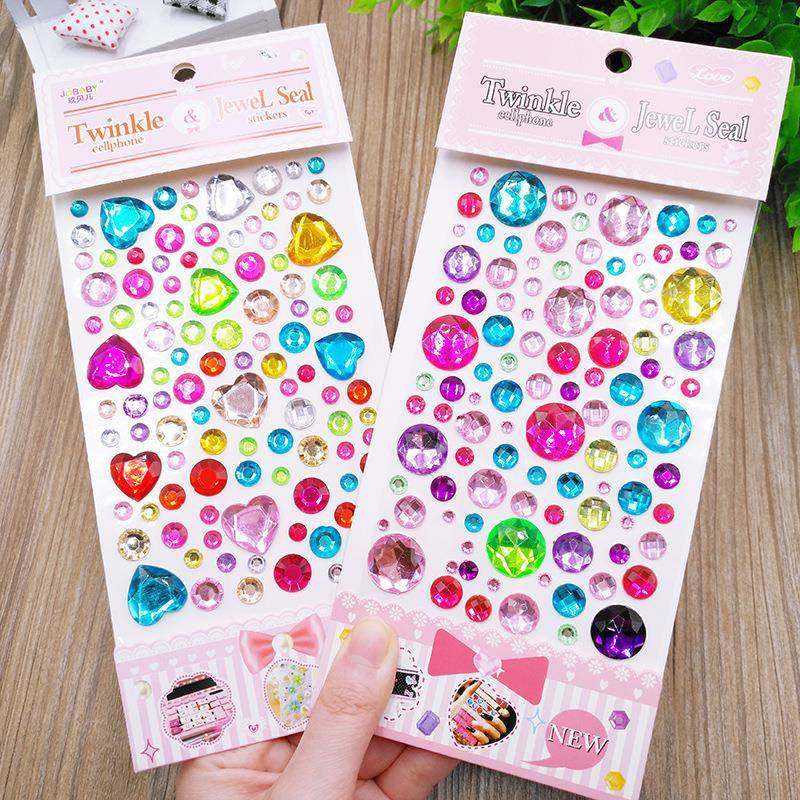 圆形心形DIY手工钻石 水钻圆钻方钻 亚克力水晶钻贴 汽车手机贴纸,玩具/童车/益智/积木/模型,普通塑料积木,淘宝优惠券,粉丝福利购,淘宝优惠卷