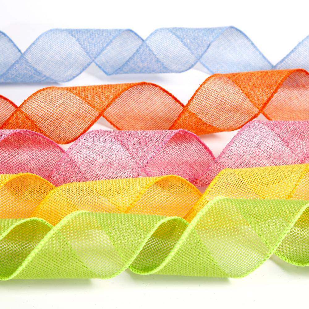 新款复活节装饰品仿麻彩色丝带鲜花蛋糕礼盒包装蝴蝶结彩带织带,节庆用品/礼品,装扮布置套餐,淘宝优惠券,粉丝福利购,淘宝优惠卷