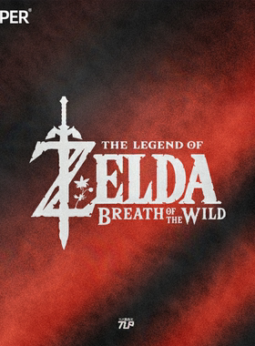 TLP镂空车贴 塞尔达传说荒野之息logo标志Zelda NS游戏防水贴纸