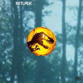 平面贴纸 立体感平板 TLP反光贴纸 恐龙霸王龙骸骨侏罗纪公园世界