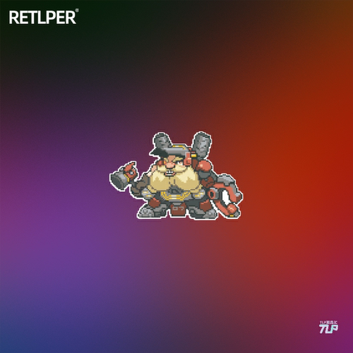 涂鸦托比昂矮子游戏TLP反光车贴