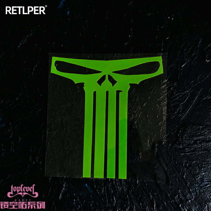 车贴惩罚者punisher骷髅暴走